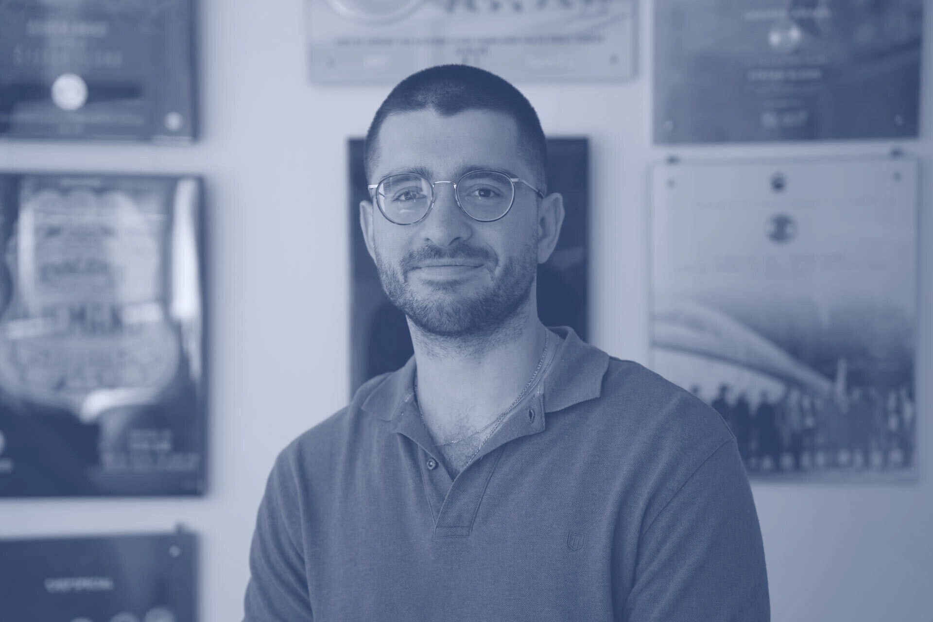 Portrait of Kostas Hinzen, associate at Blonk.NU